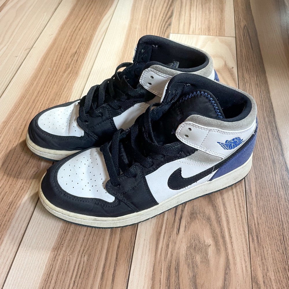 Jordan Black and Blue High-Tops